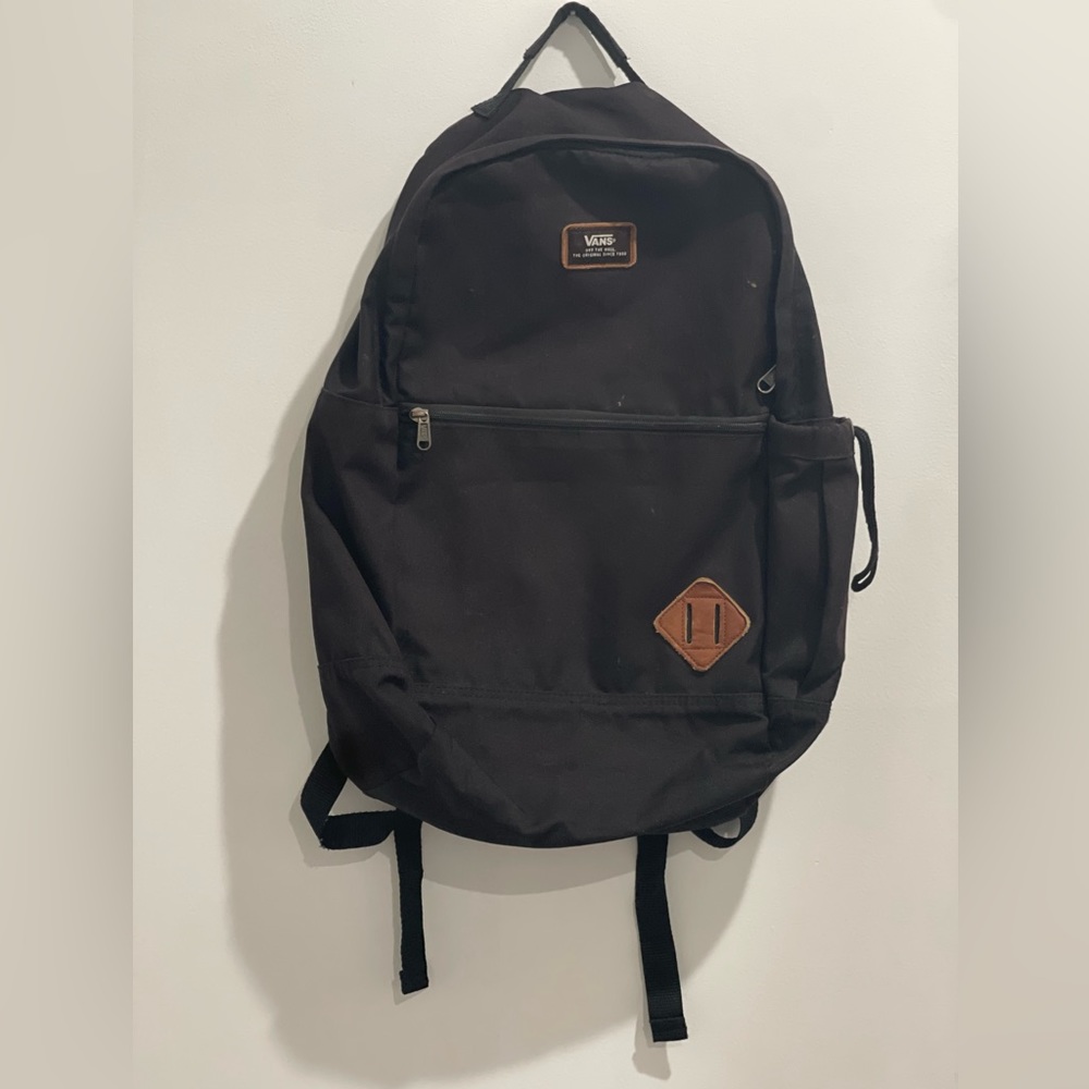 Black vans backpack